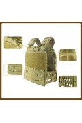 HIKING TACTICAL MOLLE SYSTEM TACTICAL VEST WEAR RESISTANT